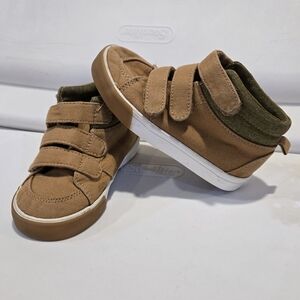 Old Navy Toddler Size 8 Tan Canvas Boots